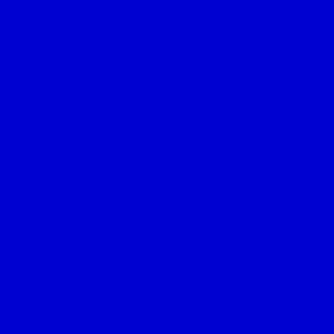 Blue Color: #0001d1