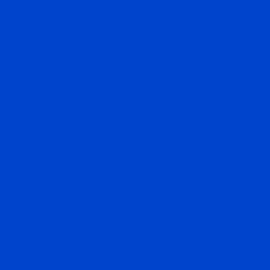 Blue Color: #0044cc