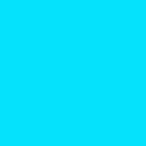 Cyan Color: #05e2fb